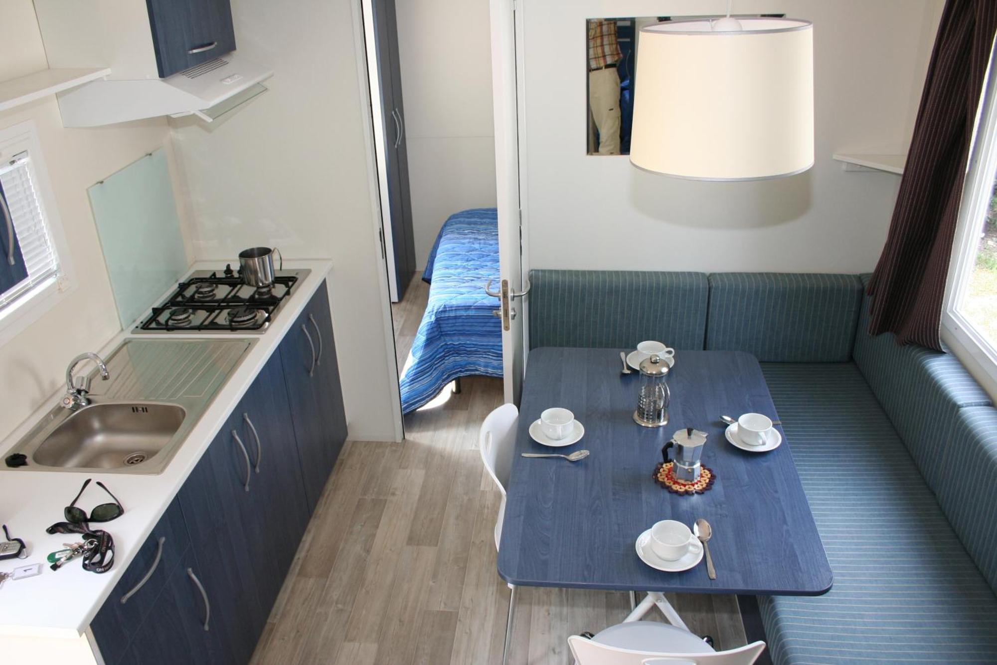 Happy Camp Mobile Homes In Camping Village Baia Paradiso バデージ エクステリア 写真